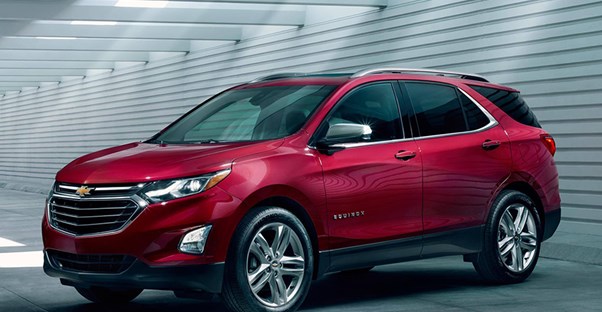 a red 2018 chevrolet equinox