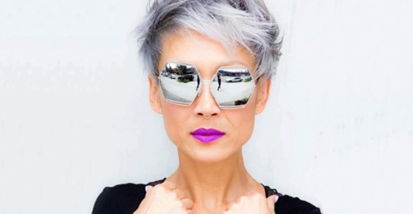 Pixie haircut