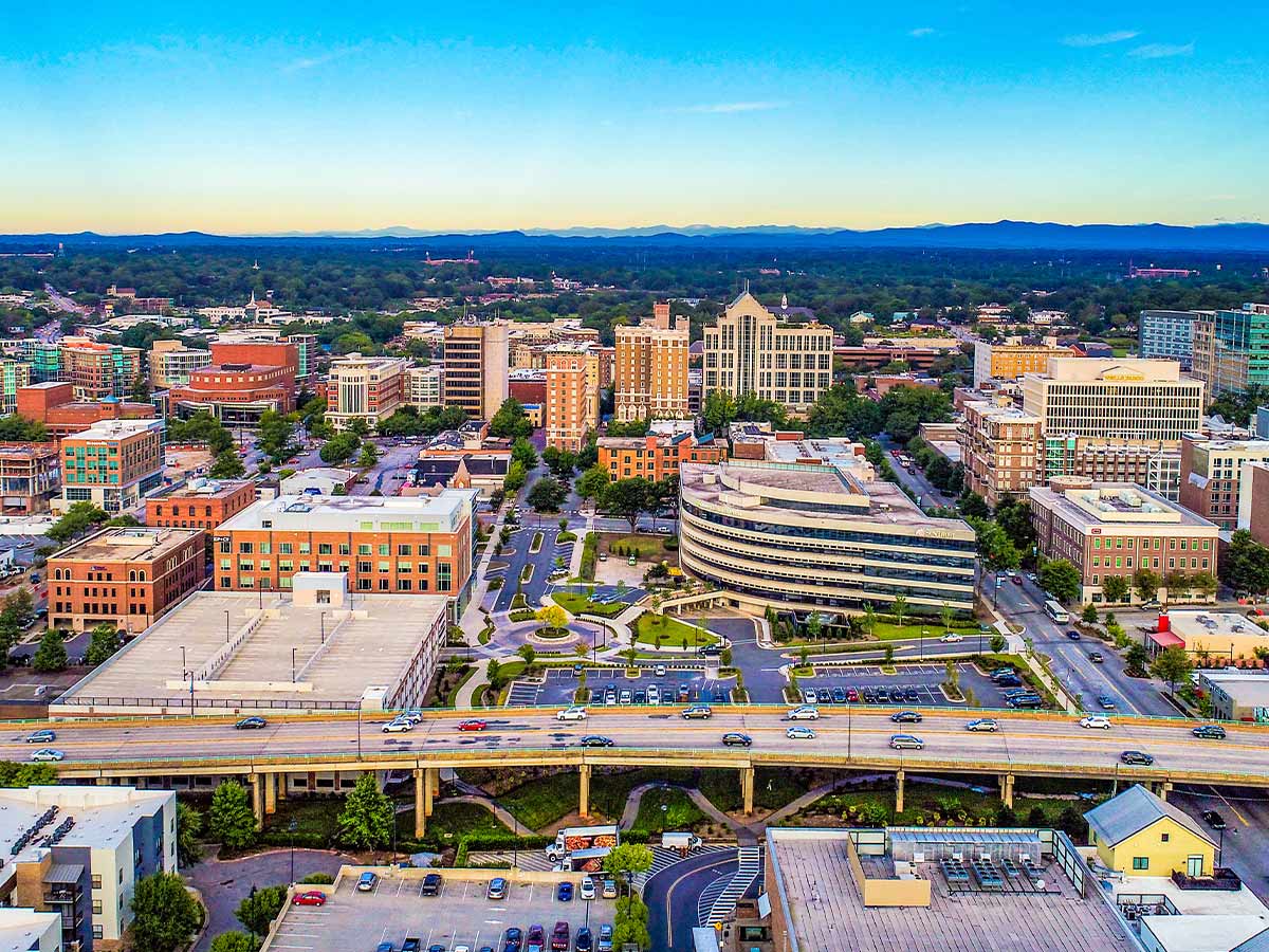 Greenville, SC (pop. 67,453)