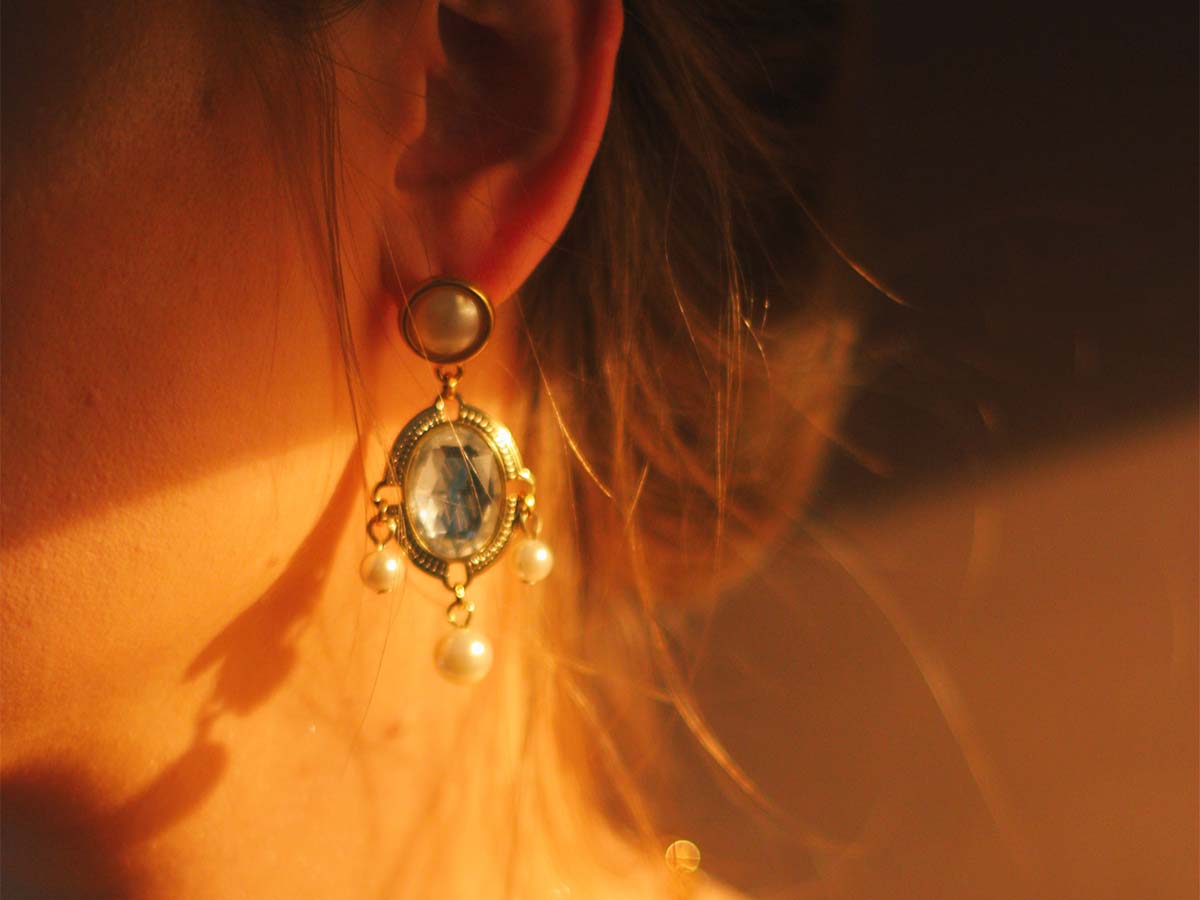 Opt for Light Reflecting Earrings