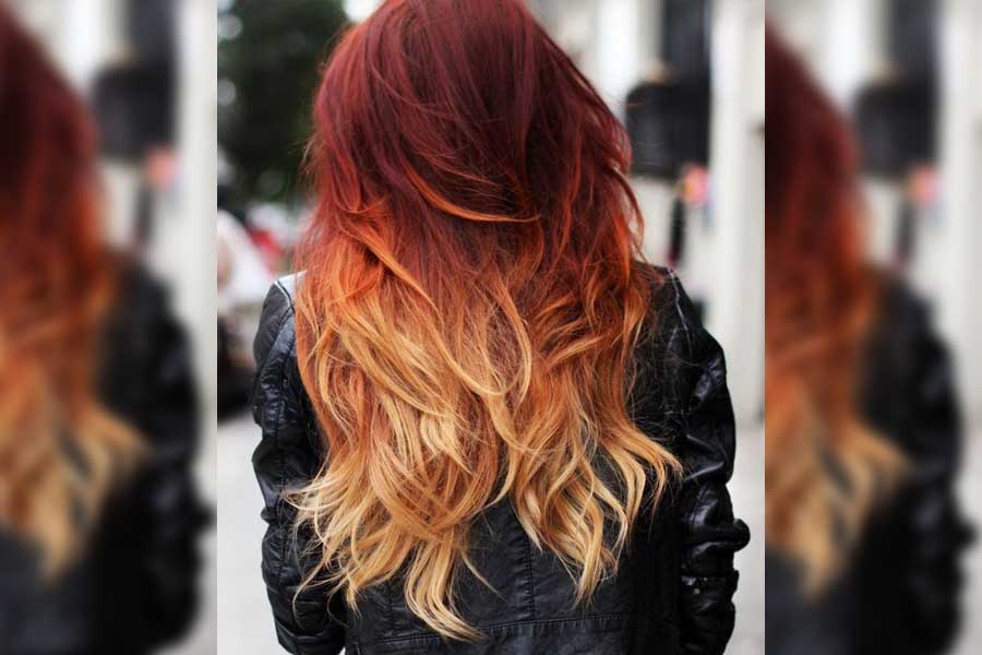 Fiery Ombré