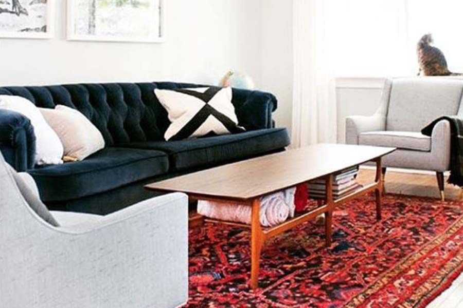 Don’t forget the rug.