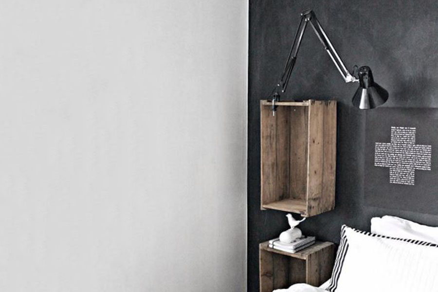 Make use of wooden crates