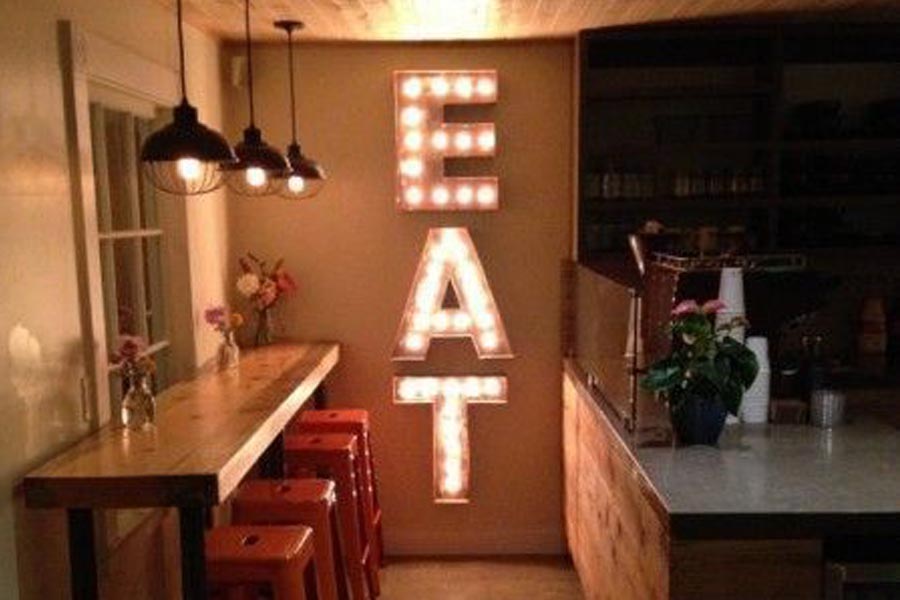 Have some fun with marquee letters