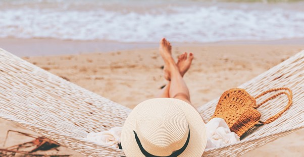 Women at the beach