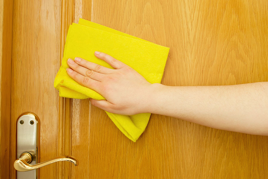 Wash the doors