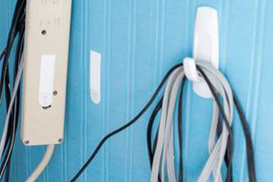 Dust and sort your cables and wires