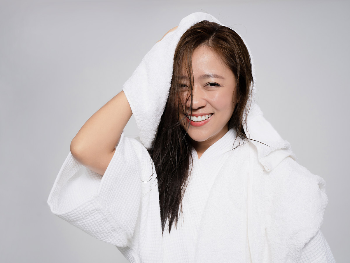 Towel Dry Gently