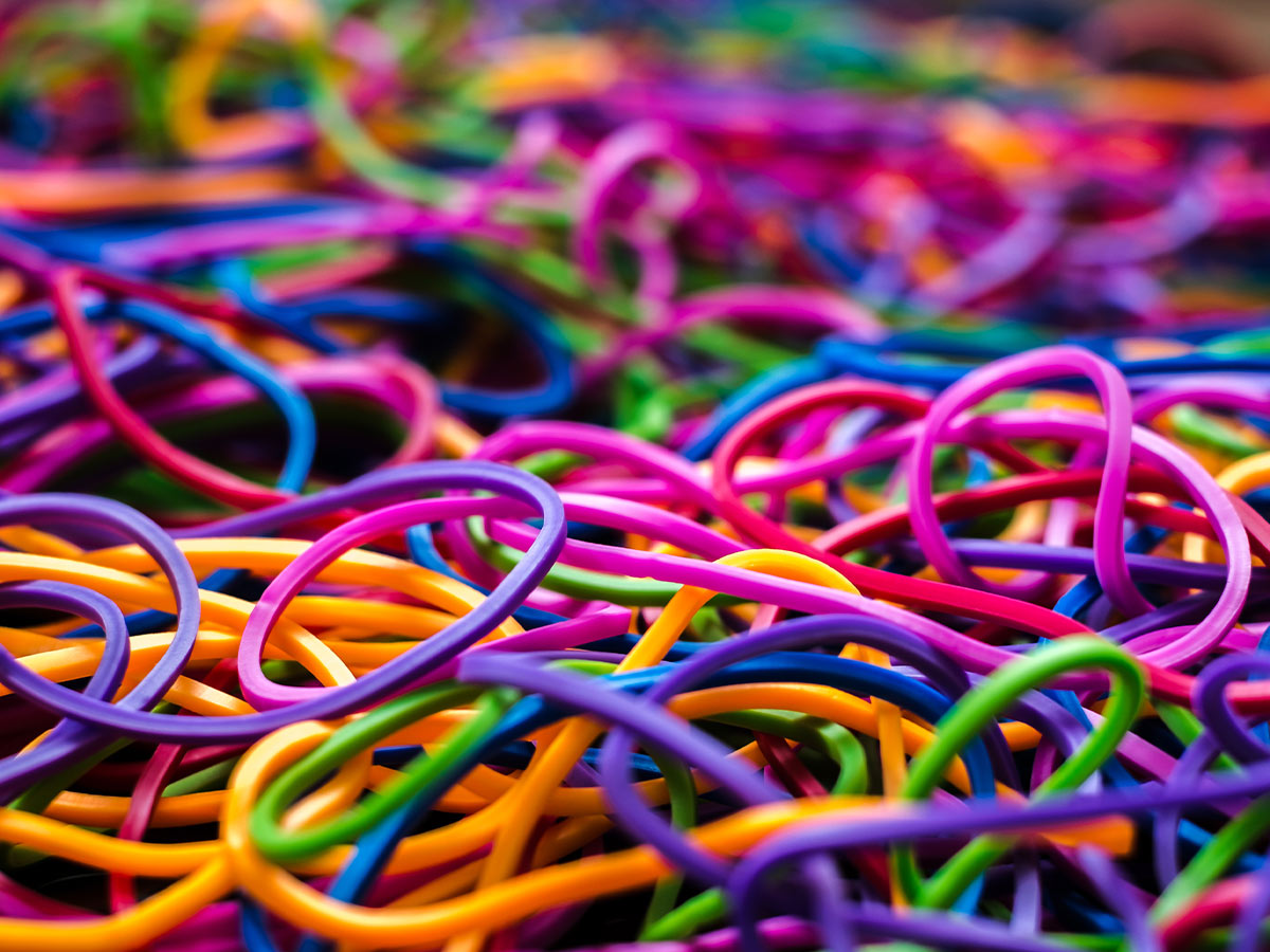 Never Use Rubber Bands