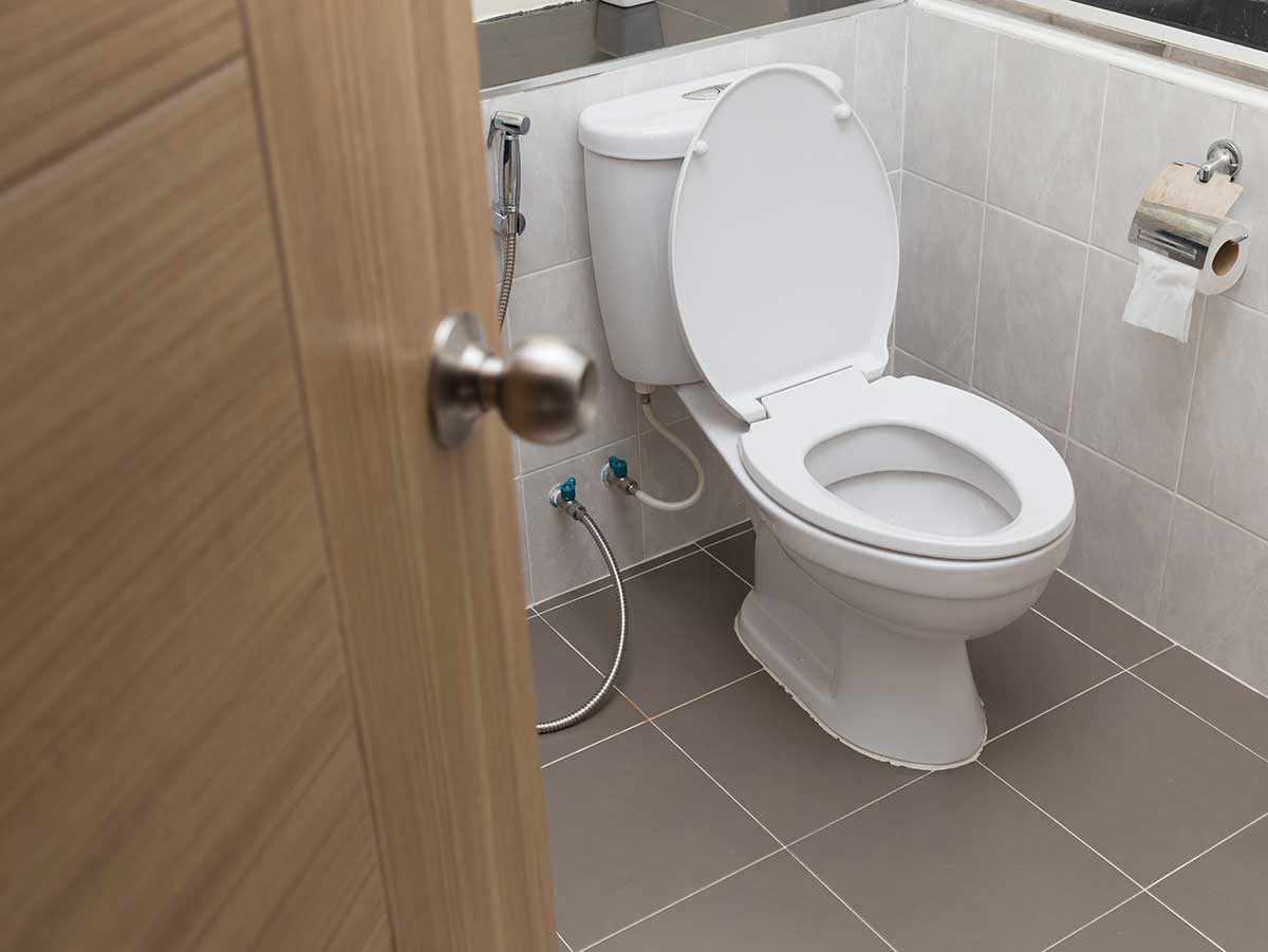 Replace the toilets