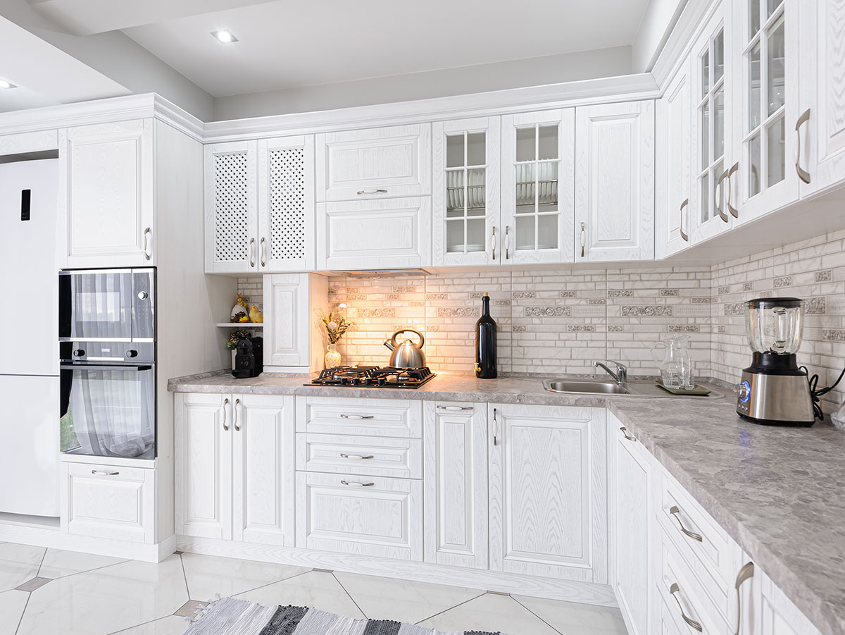 Paint the cabinets
