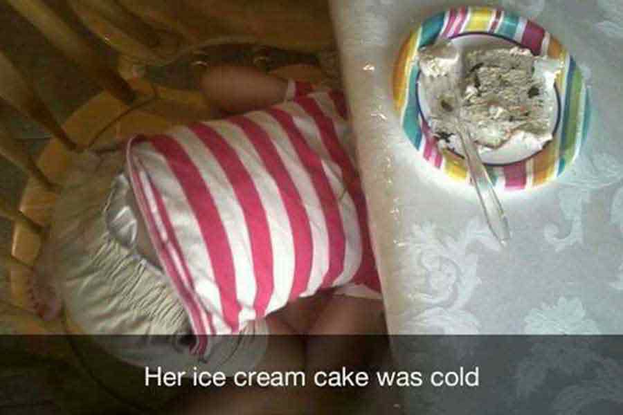 Ice cream is off the menu.