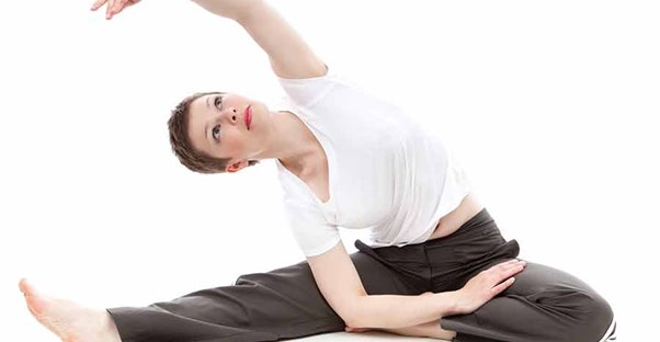 exercising woman