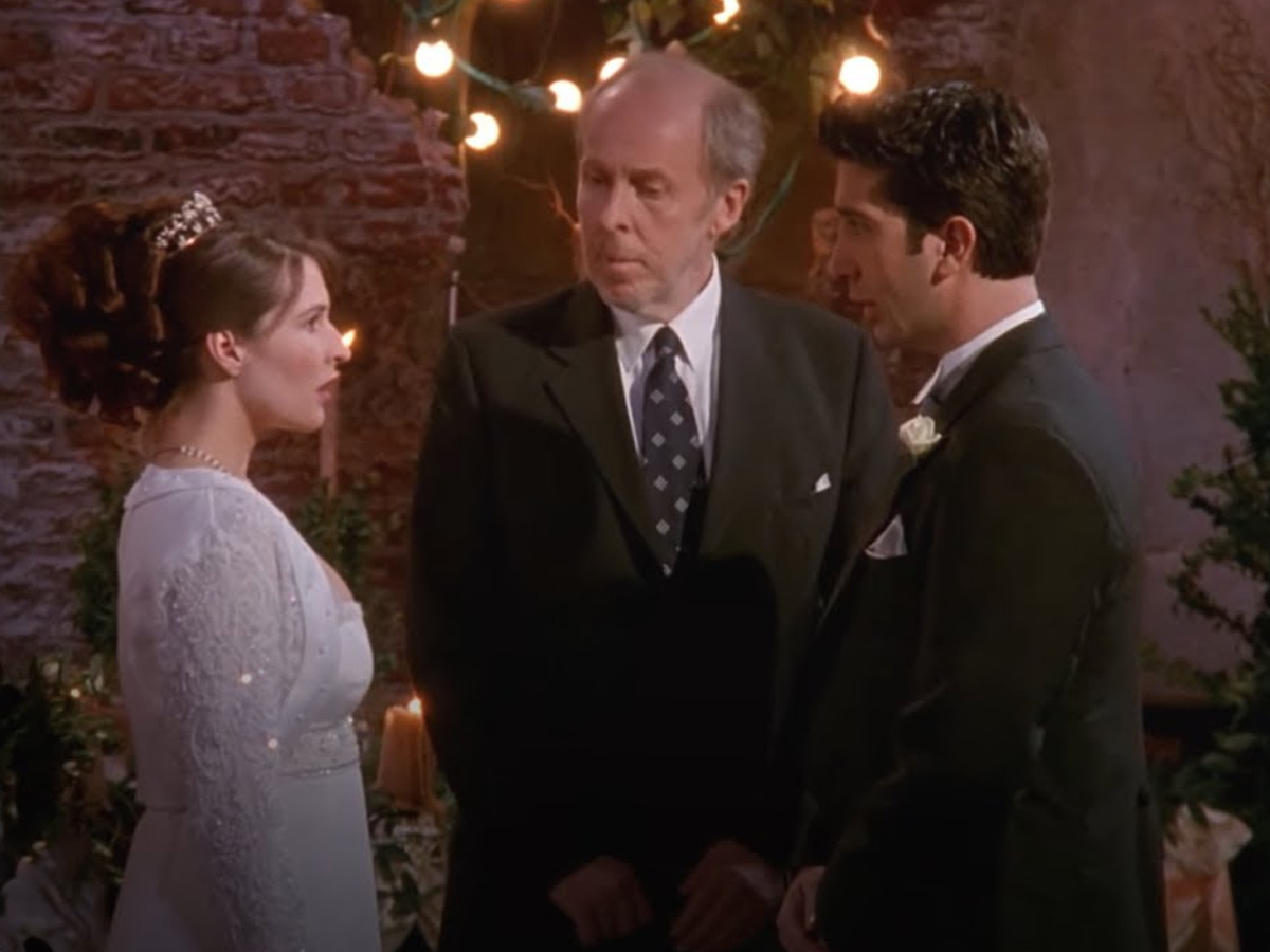 Ross' Foot in Mouth Moment