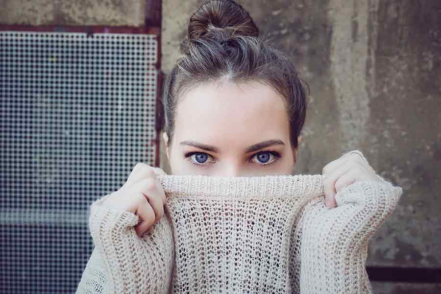 “Wear warm clothes to stay warm.”