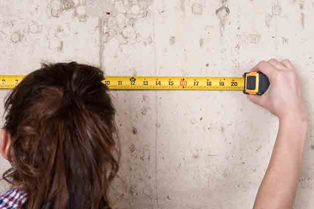 Don’t: Forget to Use a Tape Measure