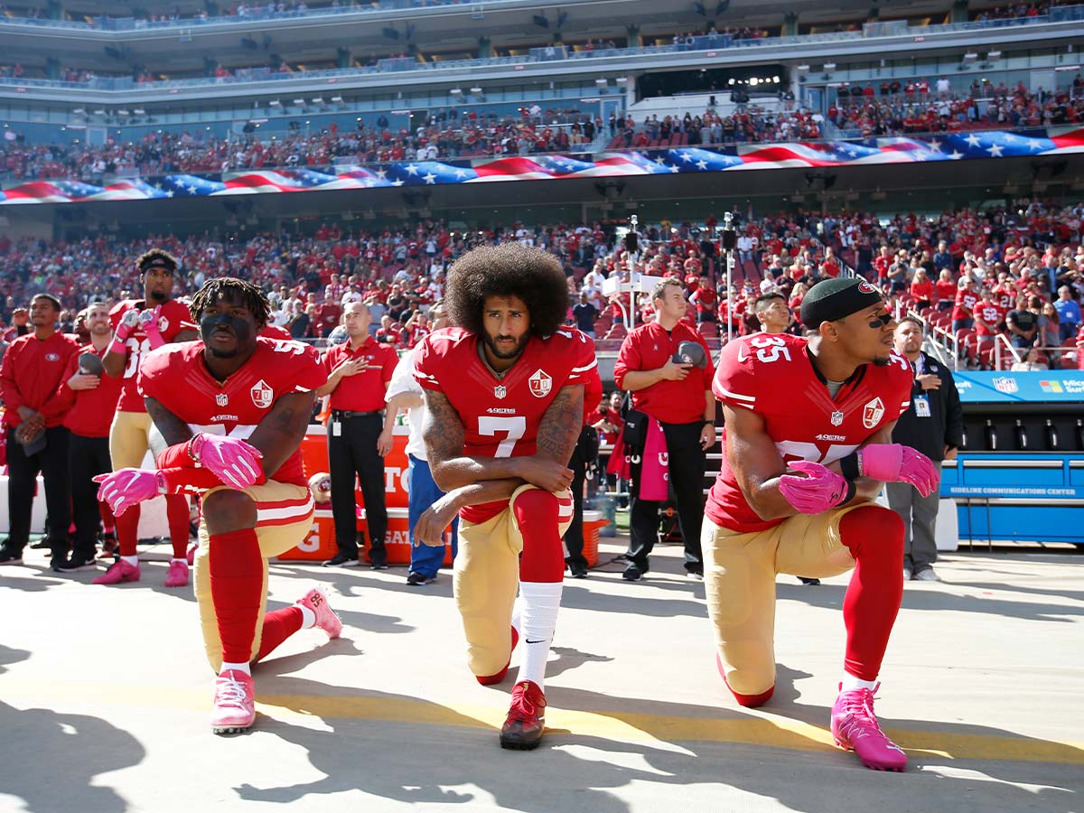 Not Standing for the National Anthem