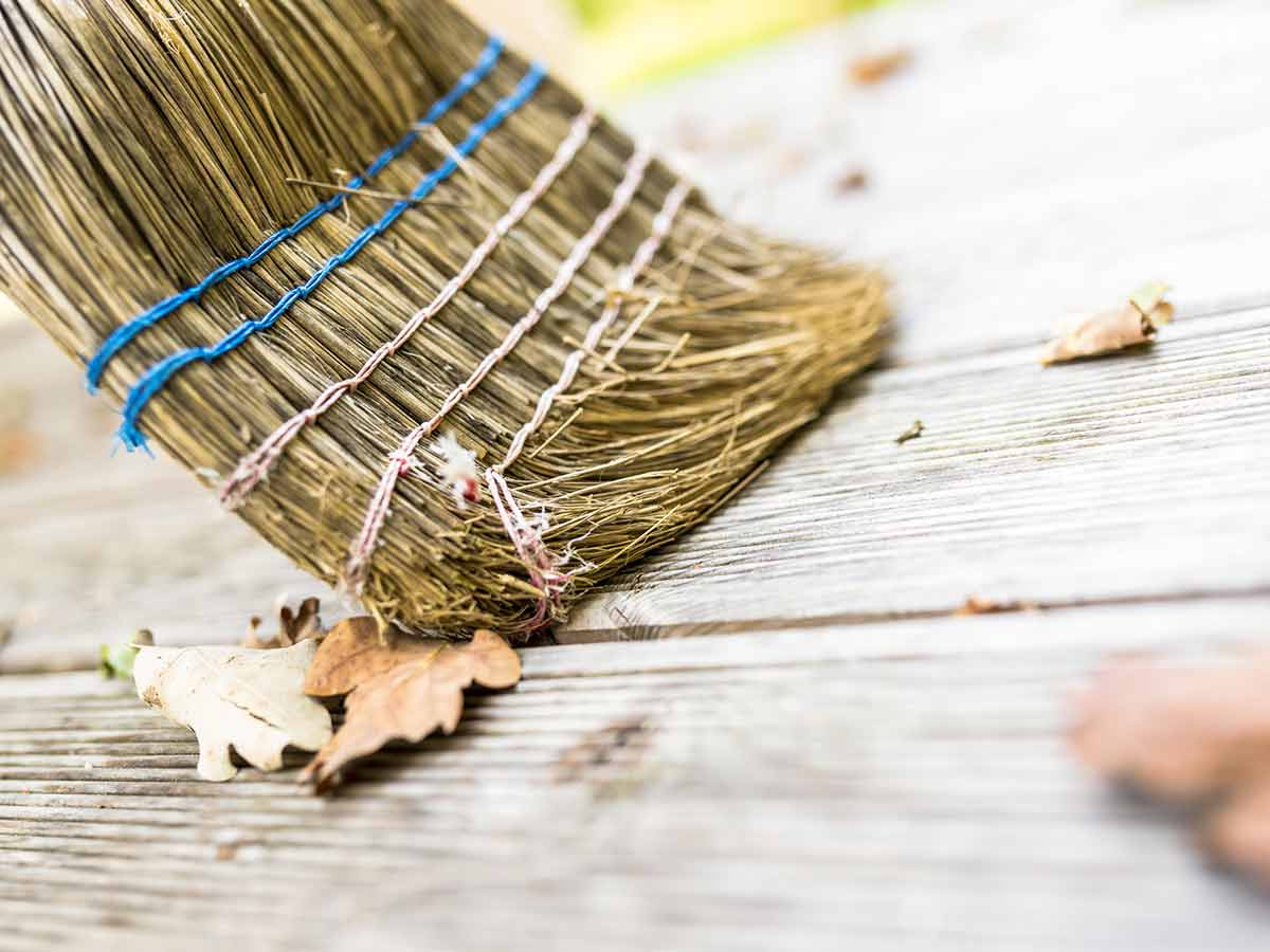 Sweep Front Porch