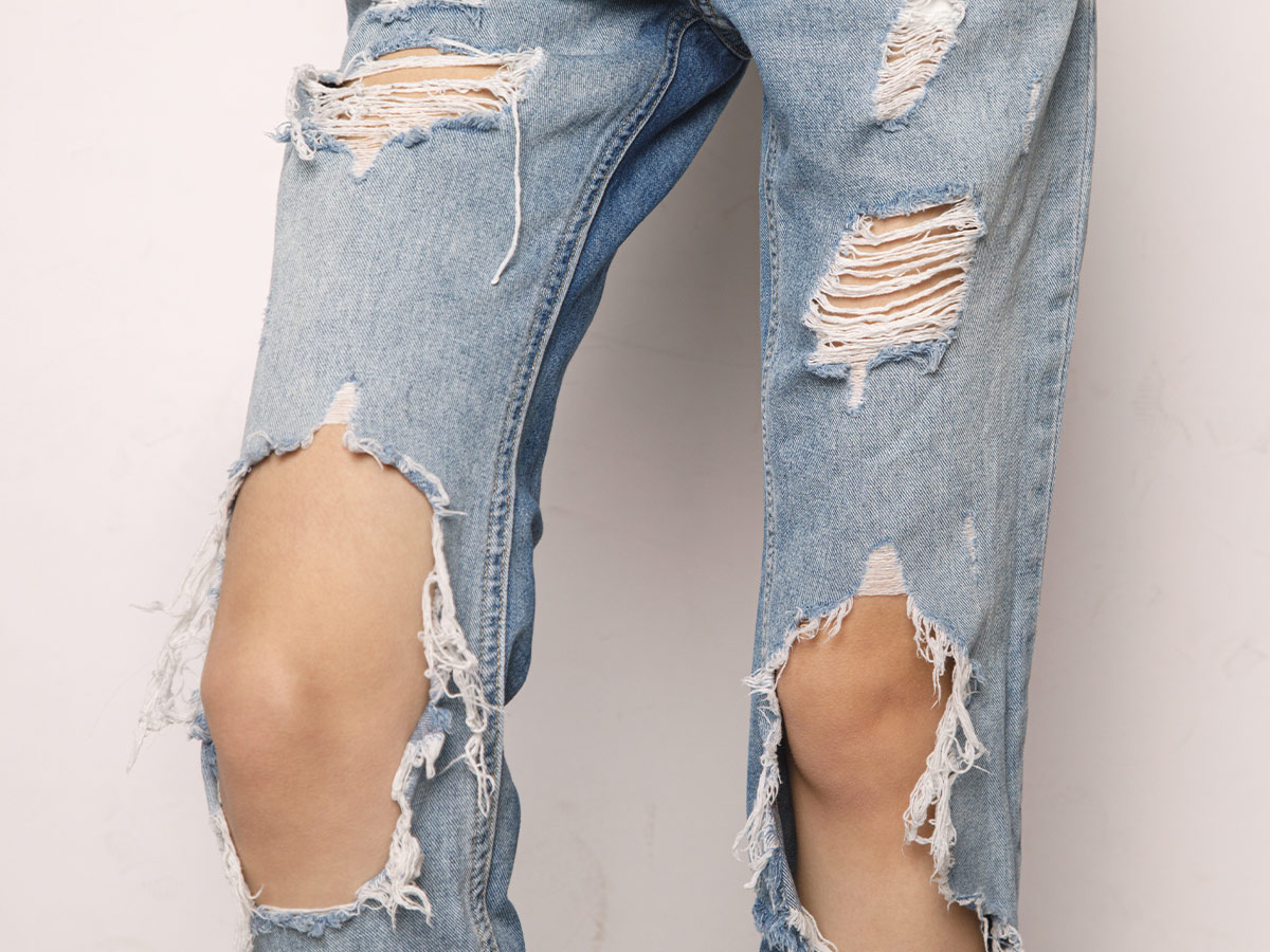 Destroyed Jeans