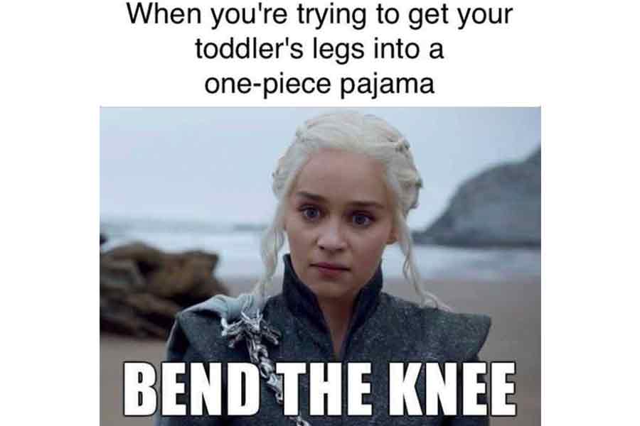 I am the mother of dragons.