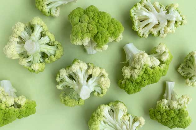 Broccoli and Cauliflower