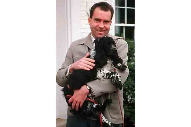 Richard Nixon – Checkers the Dog