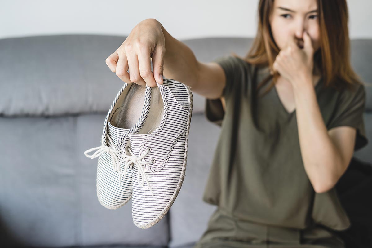 Deodorizing Your Shoes