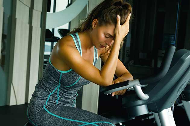 You're Not Able to Go As Hard at the Gym