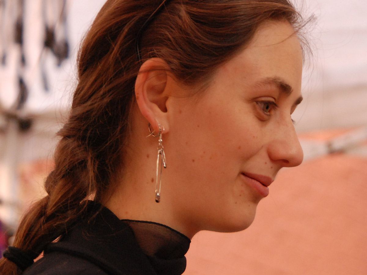 Safety Pin Face Jewelry