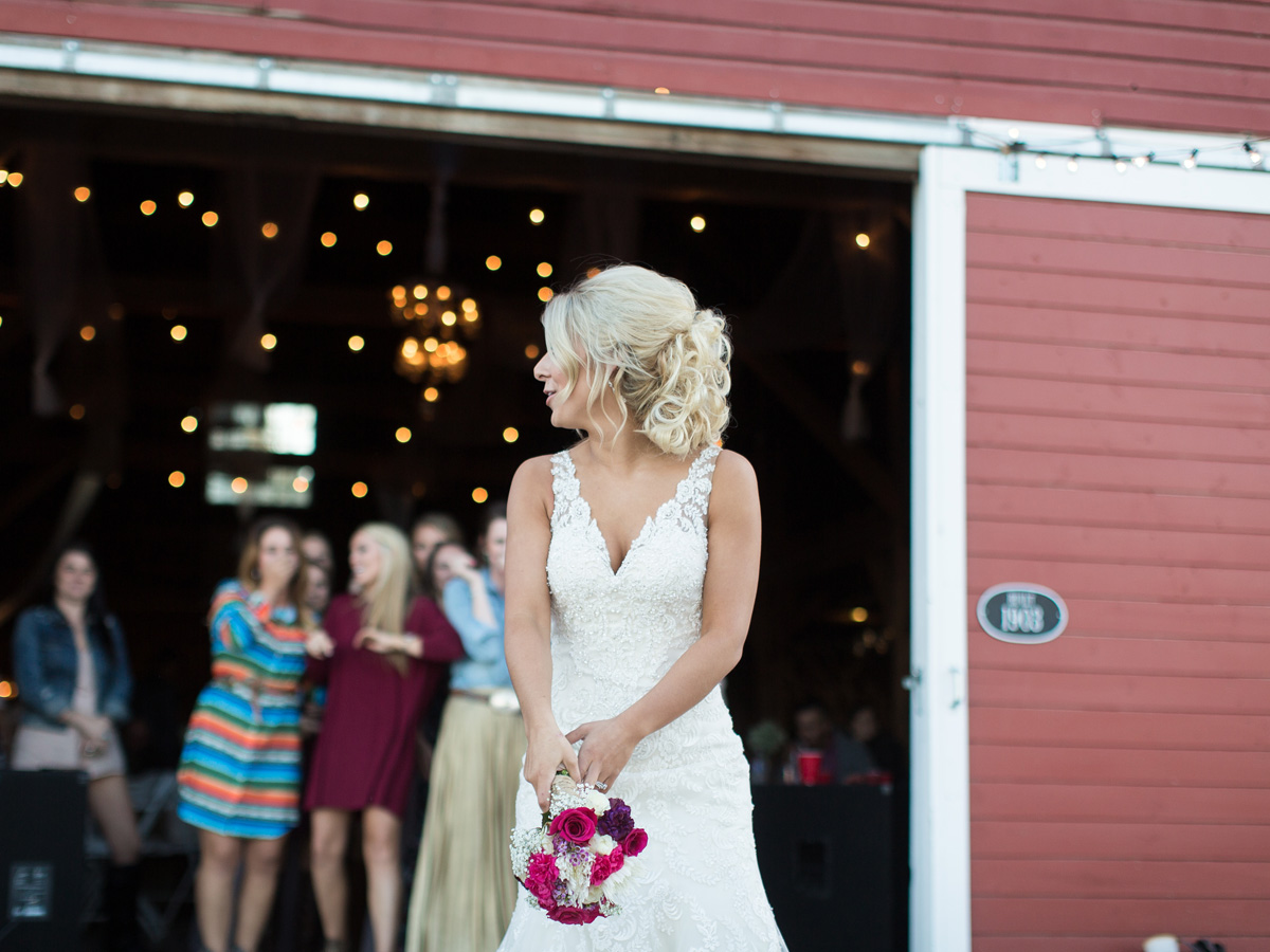 The Bouquet Toss