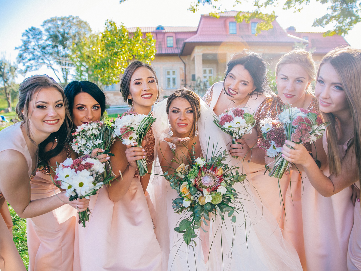 Having a Ton of Bridesmaids