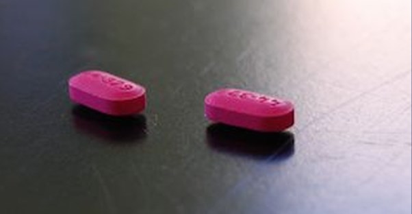 common medications in a pill dispenser