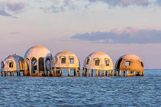 Dome Home. Cape Romano, Florida.