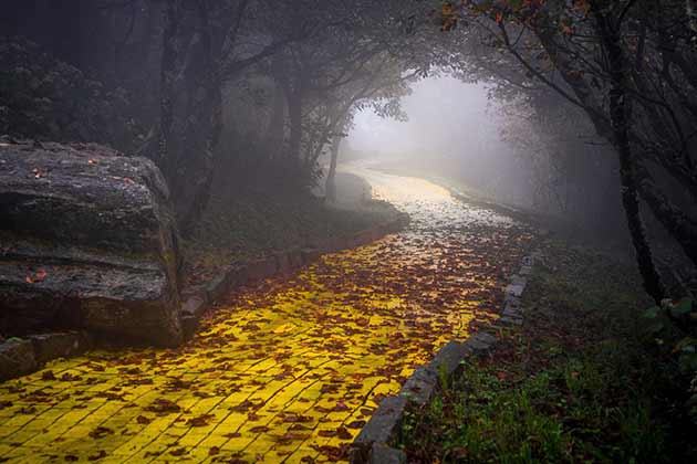 Land of Oz Theme Park. Beech Mountain, North Carolina.