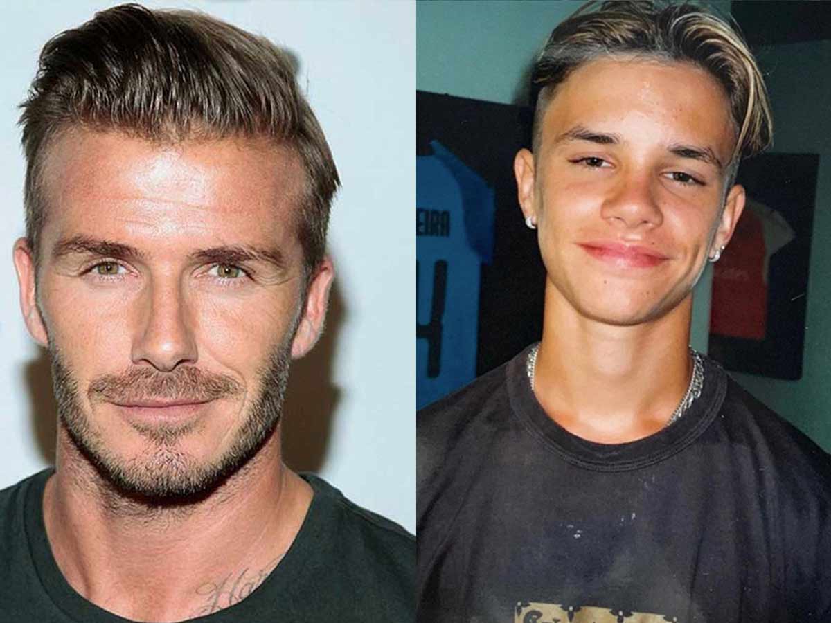 David & Romeo Beckham