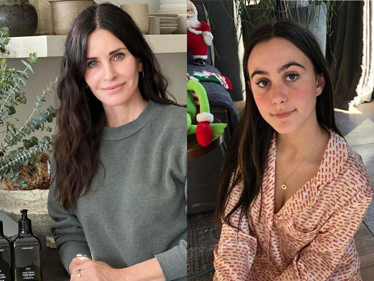 Courteney Cox & Coco Arquette