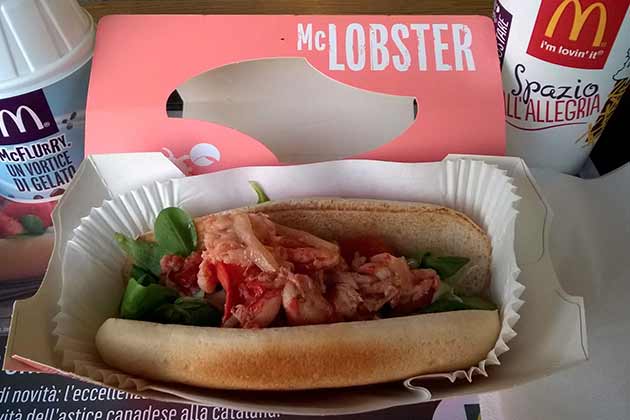 McDonald’s McLobster