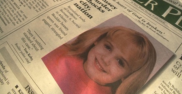 jon benet ramsey in a newspaper article