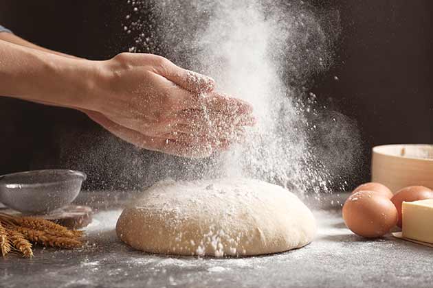 Uncooked Flour