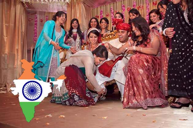 Stealing the Groom’s Shoes in India