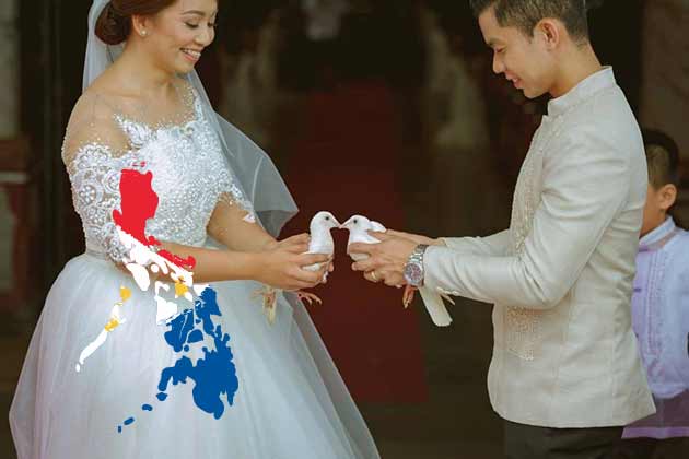 Releasing Doves in the Philippines