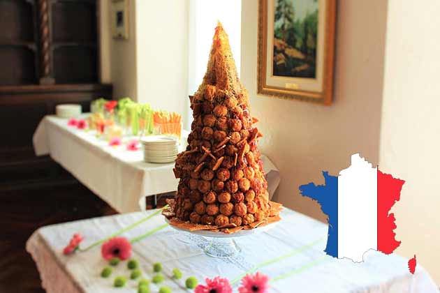 A Croquembouche in France