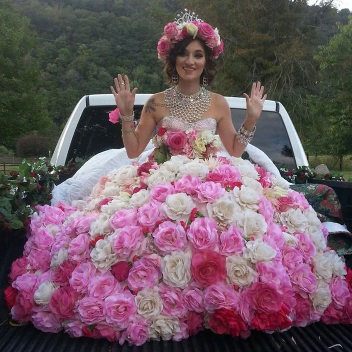 The Flower Bomb Dress