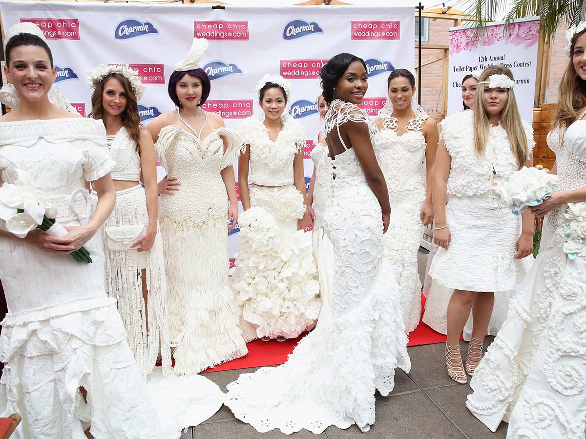 The Toilet Paper Dress