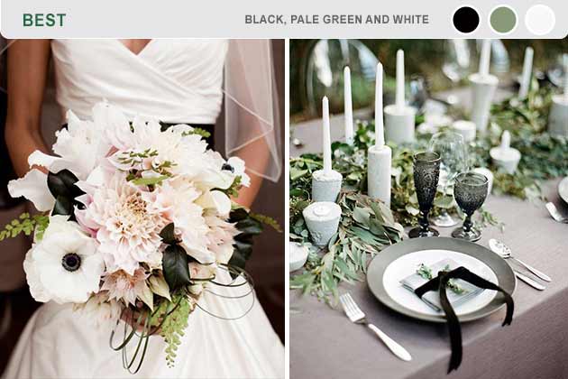 Best: Black, Pale Green, and White