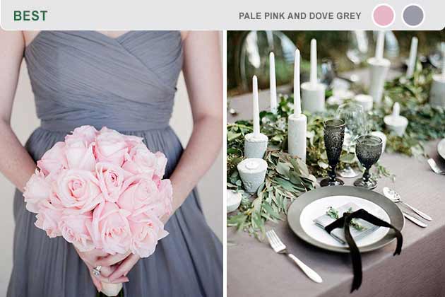Best: Pale Pink and Dove Grey