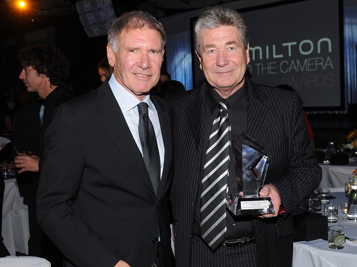 Harrison Ford & Vic Armstrong