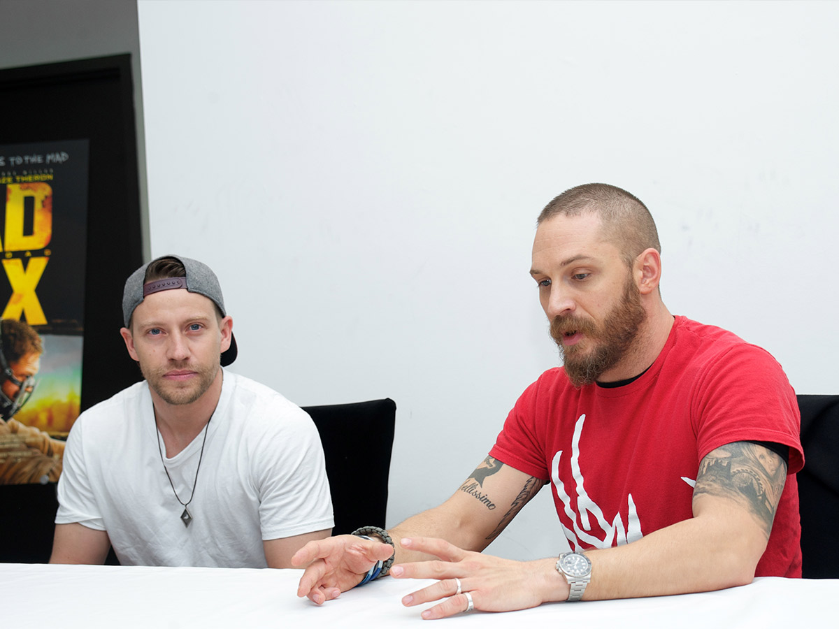 Tom Hardy & Jacob Tomuri