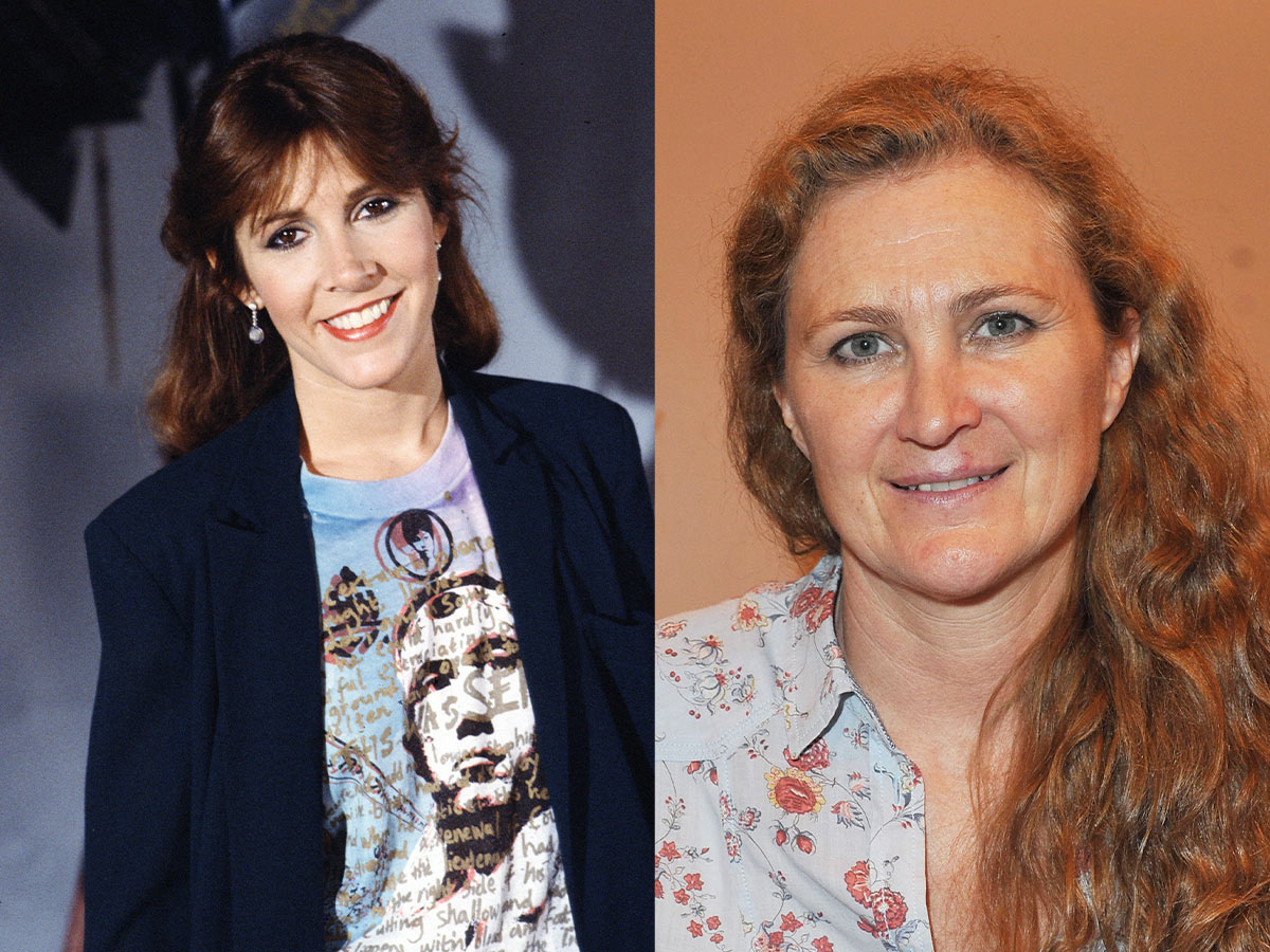 Carrie Fisher & Sandi Gross