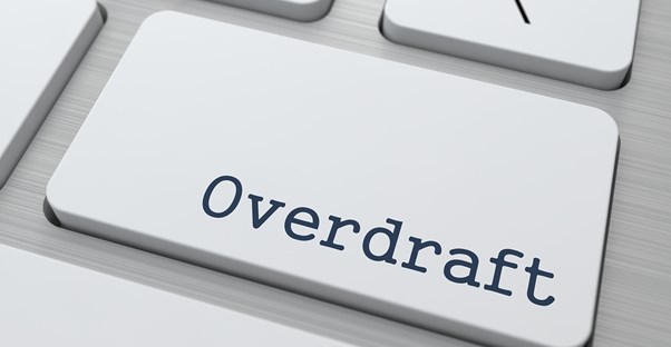 Keyboard key that says overdraft